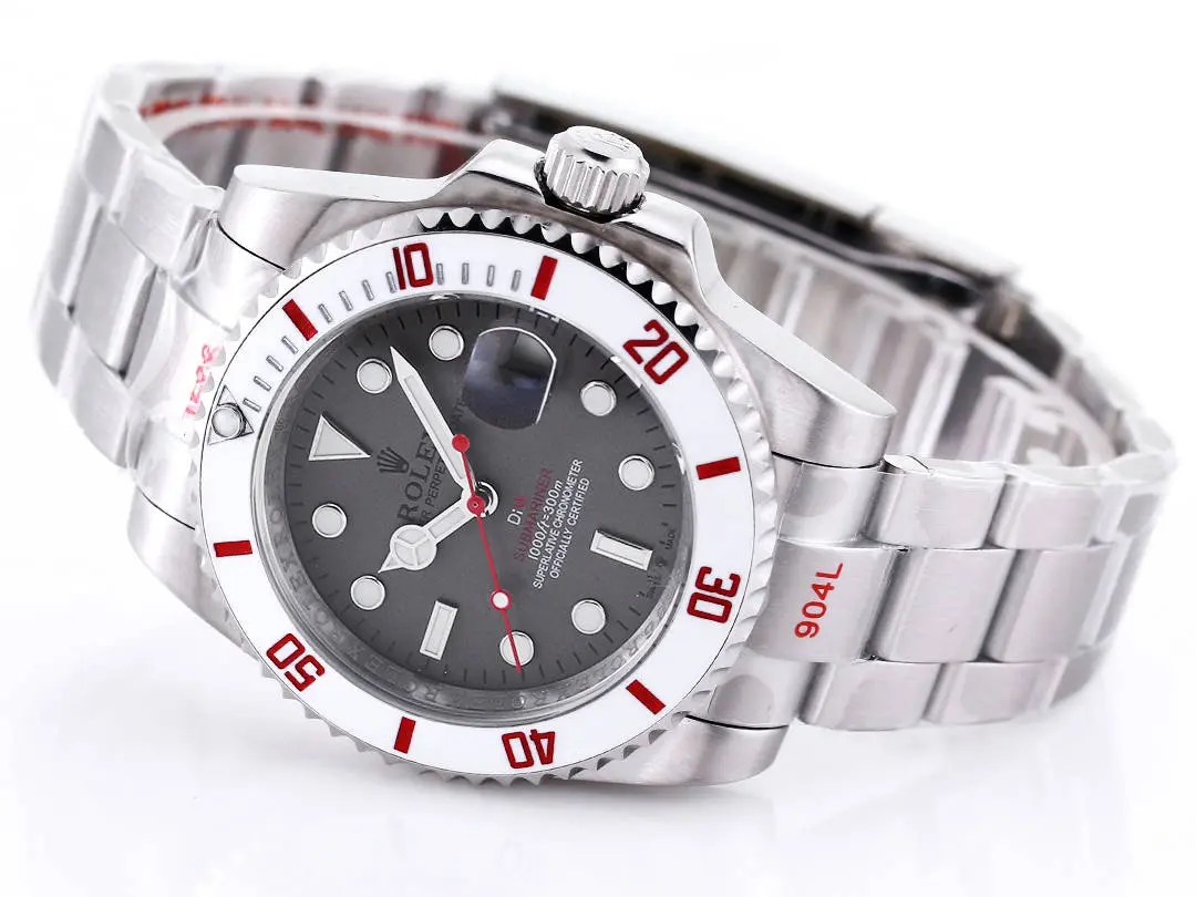 Rolex Submariner PARAKEET – Custom Gradient Green Dial, Carbon Fiber Bezel, Stainless Steel Luxury Watch - 图片 3