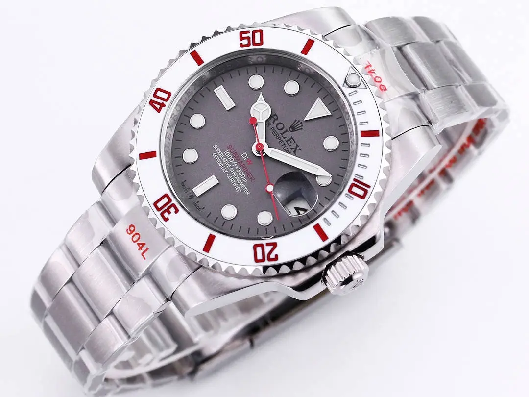 Rolex Submariner PARAKEET – Custom Gradient Green Dial, Carbon Fiber Bezel, Stainless Steel Luxury Watch - 图片 4