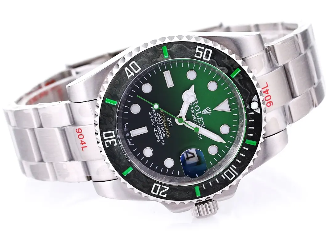 Rolex Submariner PARAKEET – Custom Green Gradient Dial, Stainless Steel Luxury Watch by VSF Watches - 图片 5