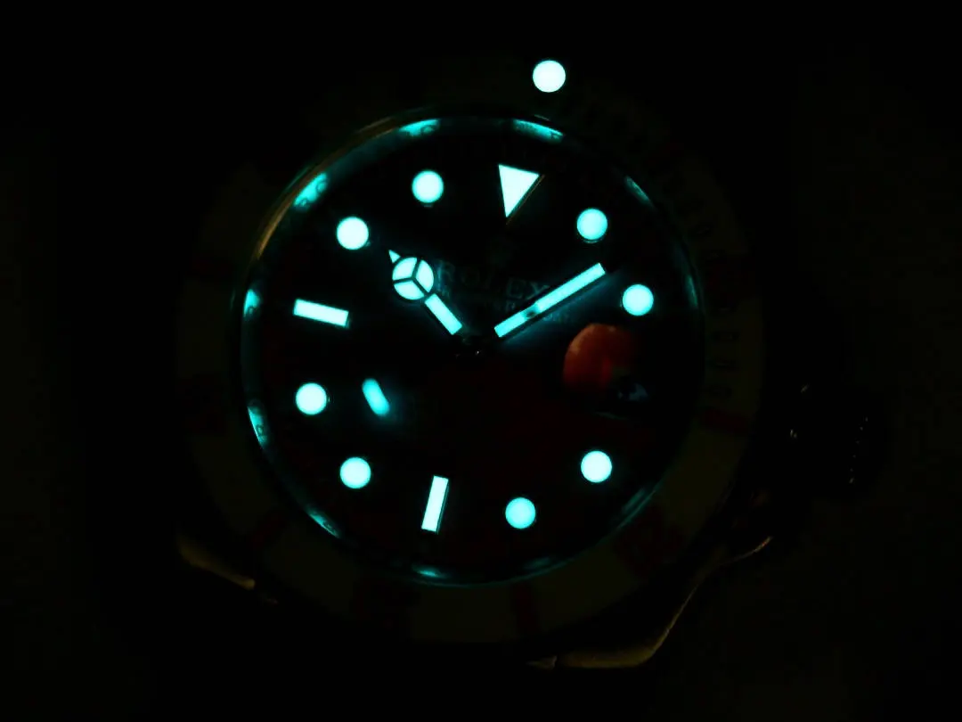 Rolex Submariner PARAKEET – Custom Pink Gradient Dial, Stainless Steel Luxury Timepiece - 图片 6