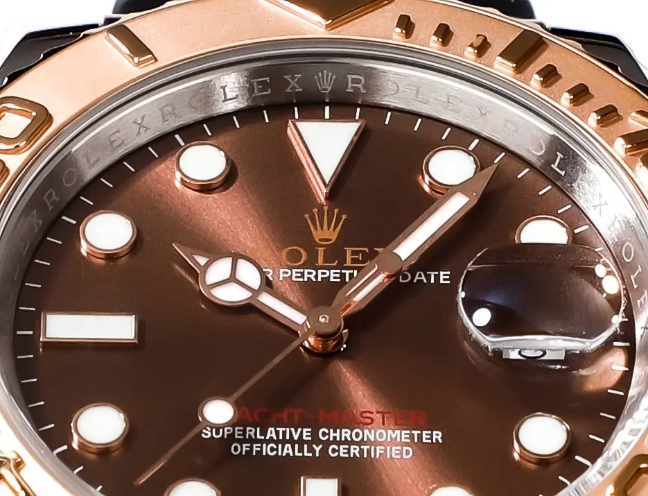 Rolex Yacht-Master 42 Rose Gold & Stainless Steel Brown Dial VSF Luxury Watch Collection from VSF Watches - 图片 6