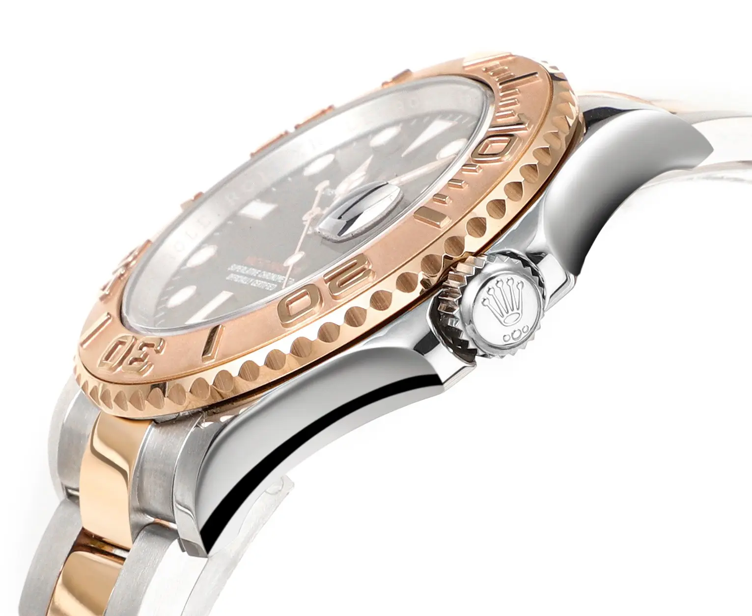 Rolex Yacht-Master 42 Rose Gold & Stainless Steel Brown Dial VSF Luxury Watch Collection from VSF Watches - 图片 7