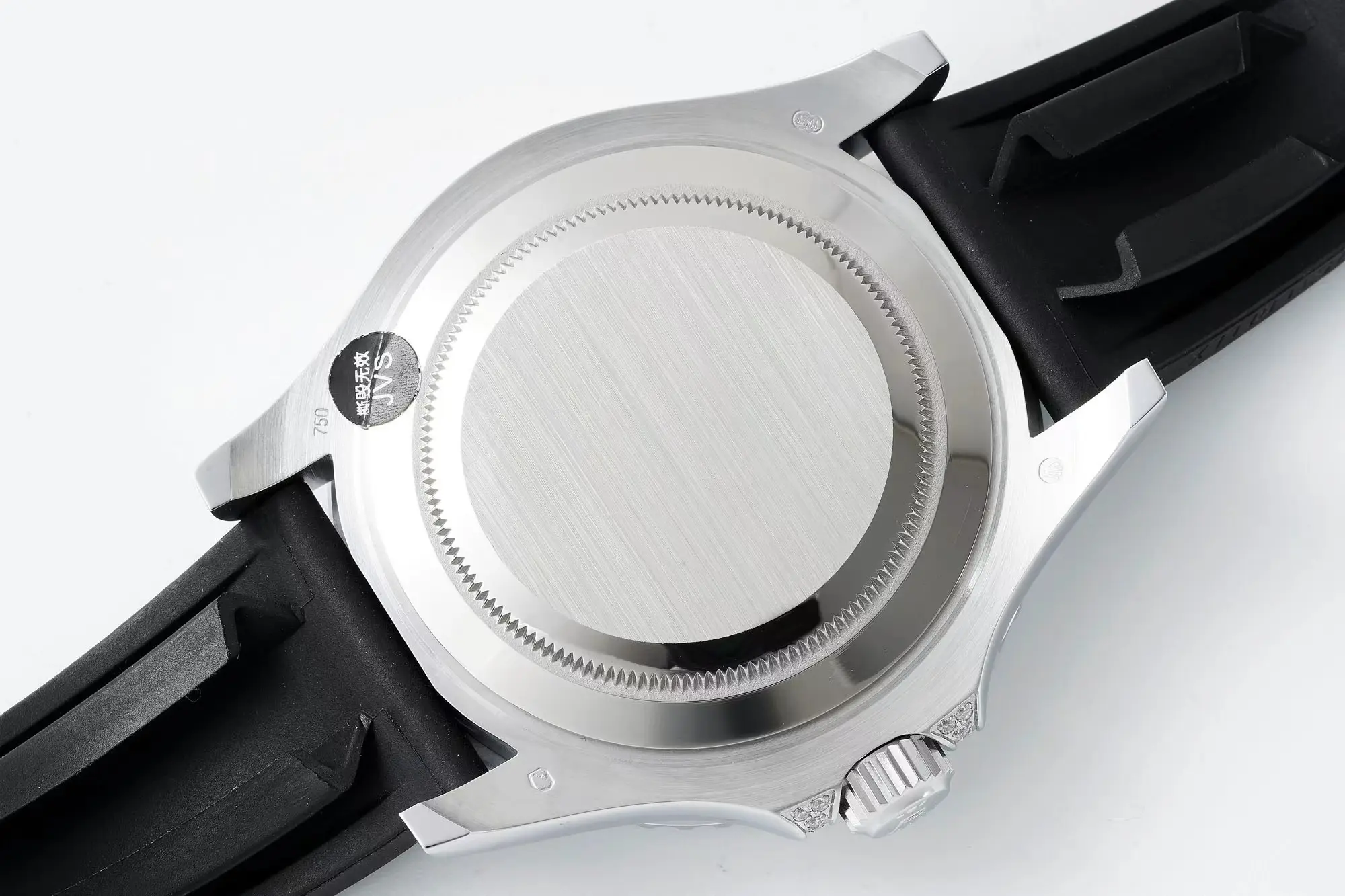 Rolex Yacht-Master 42mm Black Dial Diamond Bezel Rubber Strap Watch Collection - 图片 8