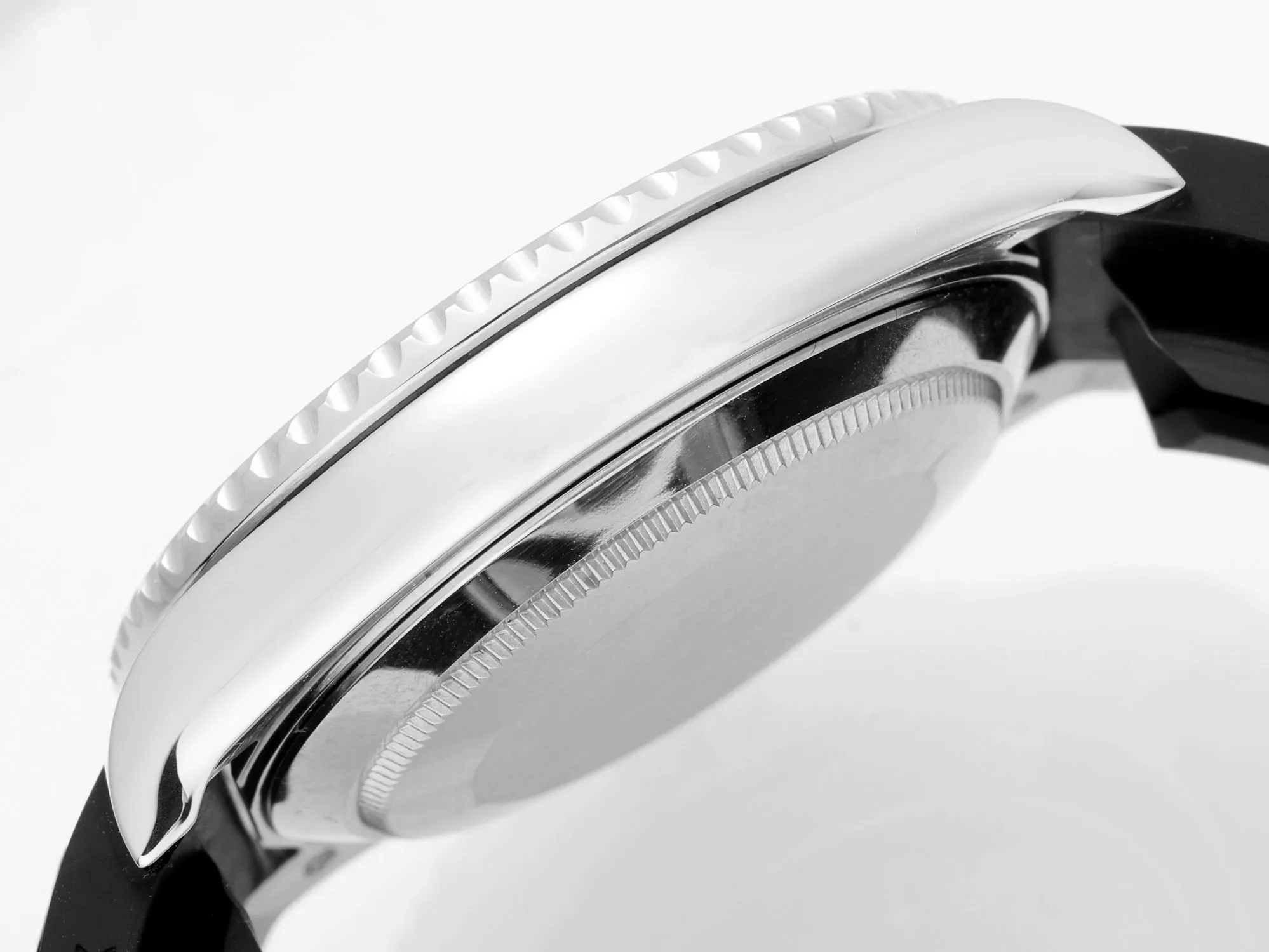 Rolex Yacht-Master “Heavy Edition” – Black Dial with Rainbow Bezel, Rubber Strap & Premium Quality Craftsmanship - 图片 7