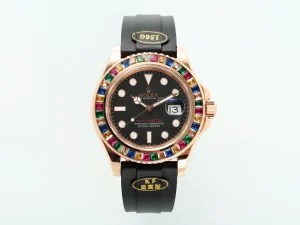 Rolex Yacht-Master Rose Gold Black Rubber – Premium