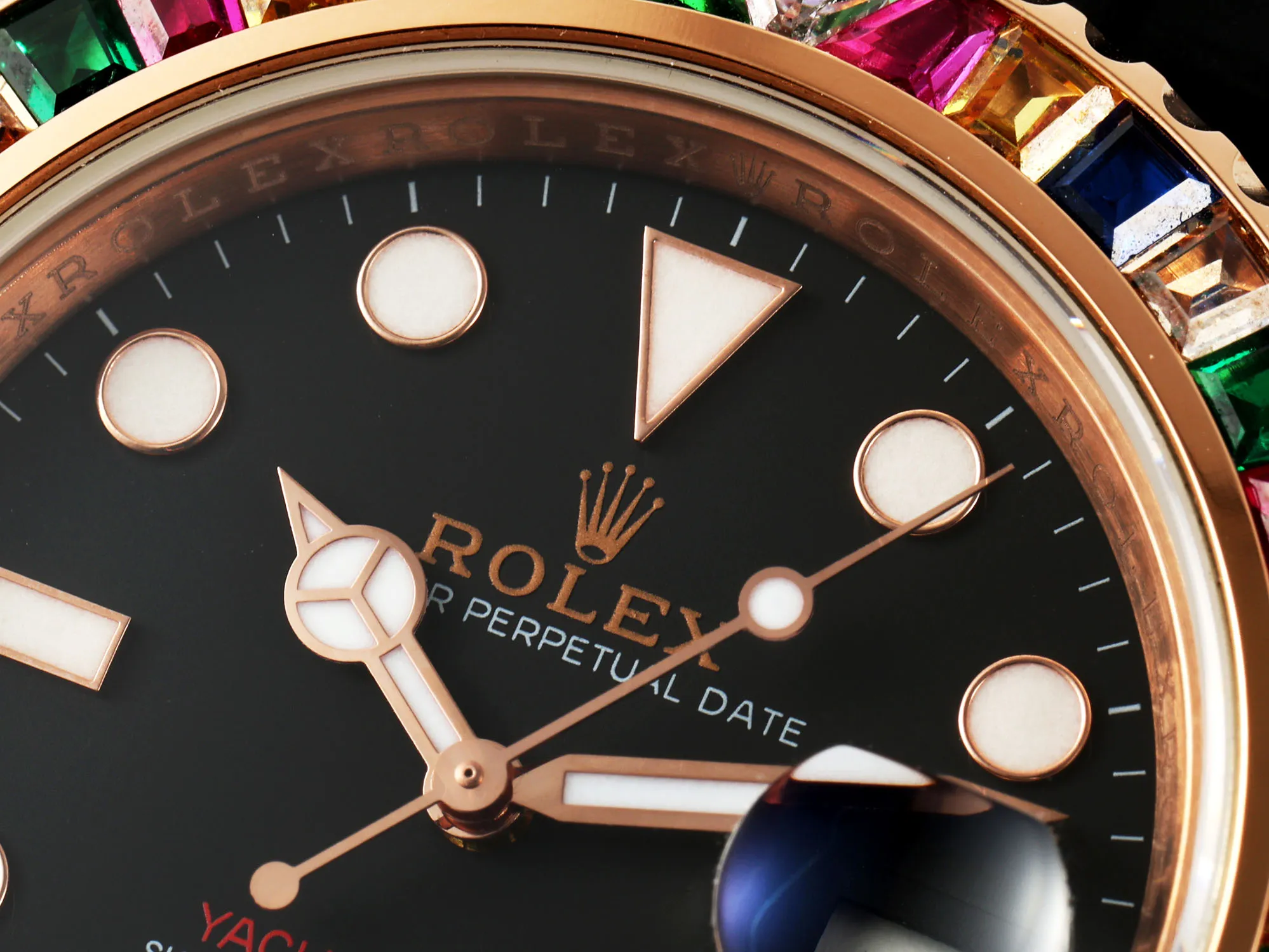 Rolex Yacht-Master Rose Gold Black Rubber – Premium - 图片 4
