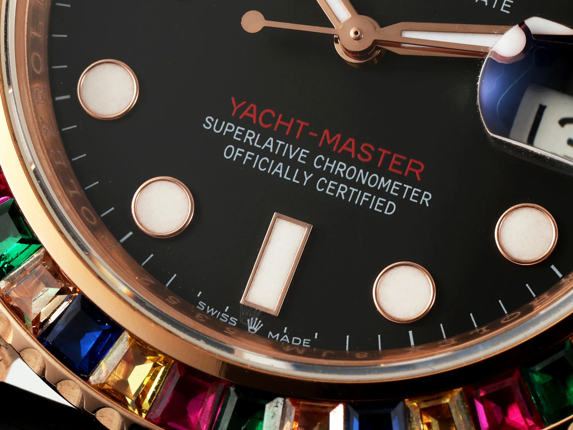 Rolex Yacht-Master Rose Gold Black Rubber – Premium - 图片 5