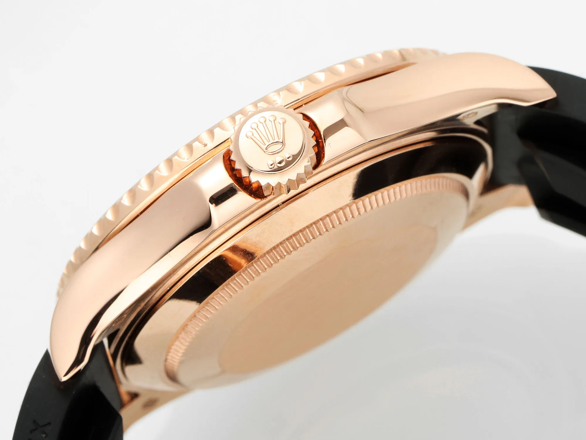 Rolex Yacht-Master Rose Gold Black Rubber – Premium - 图片 6