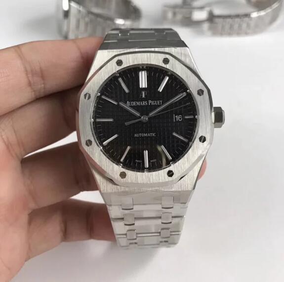 Royal Oak Rose Gold Brown Dial Swiss Movement - 图片 4
