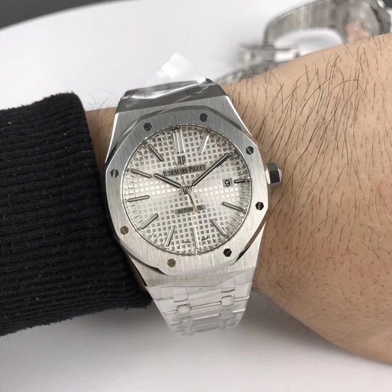 Royal Oak Rose Gold Brown Dial Swiss Movement - 图片 10