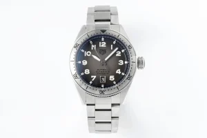 V6 Factory TAG Heuer Series Watch – Silver Stainless Steel, Grey Dial, Dress & Casual Style, 100m Waterproof, SW200 Movement, Premium Super Clone Design