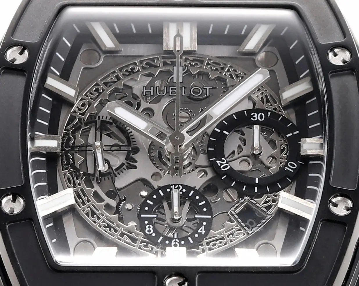 TMF Factory HUBLOT Spirit of Big Bang Black Titanium & Resin Limited Edition Watch – Model 642.NX.0170.RX – Super Clone Masterpiece - 图片 5