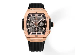 TMF Factory HUBLOT Spirit of Big Bang King Gold Black Rubber Strap Limited Edition Watch – Model 642.NX.0170.RX – Super Clone Edition