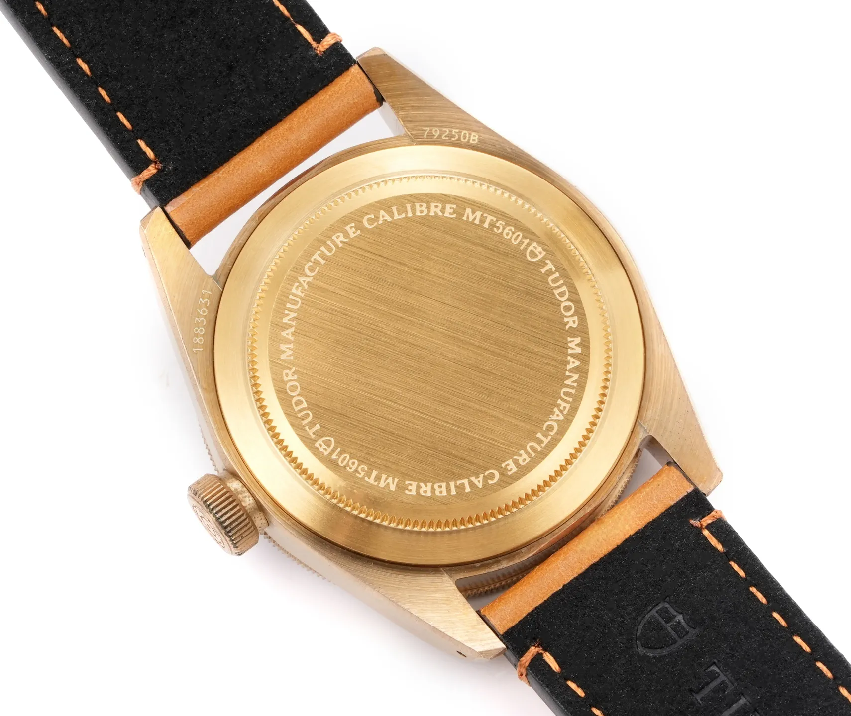Tudor Black Bay Bronze Automatic Men’s Diver Watch with Brown Dial and Tan Leather Strap - 图片 6