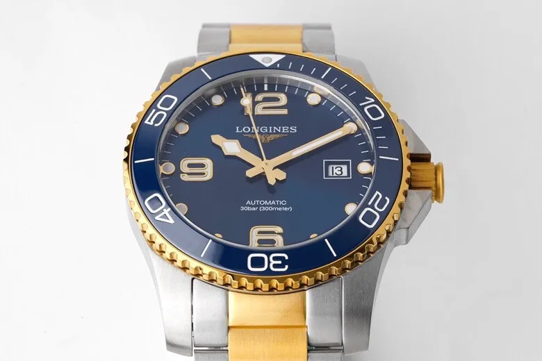TW Factory Longines Conquest Diver Watch Gold Bezel Steel – Best Super Clone Edition - 图片 2