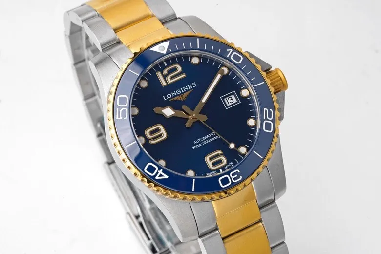 TW Factory Longines Conquest Diver Watch Gold Bezel Steel – Best Super Clone Edition - 图片 4
