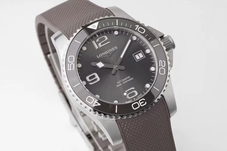 TW Factory Longines Conquest Grey Dial Rubber Strap – Best Super Clone Watch - 图片 4