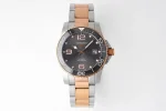 TW Factory Longines Conquest VHP Two Tone Watch Black – Best Super Clone Edition