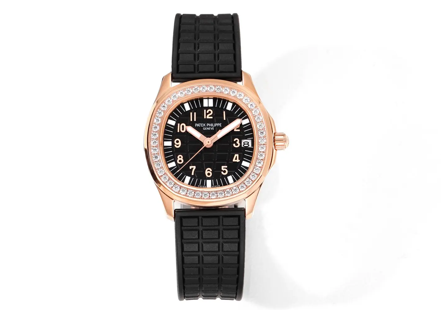 TW Factory Patek Philippe Aquanaut Mechanical Watch Black Rubber – Super Clone Replica Edition - 图片 2