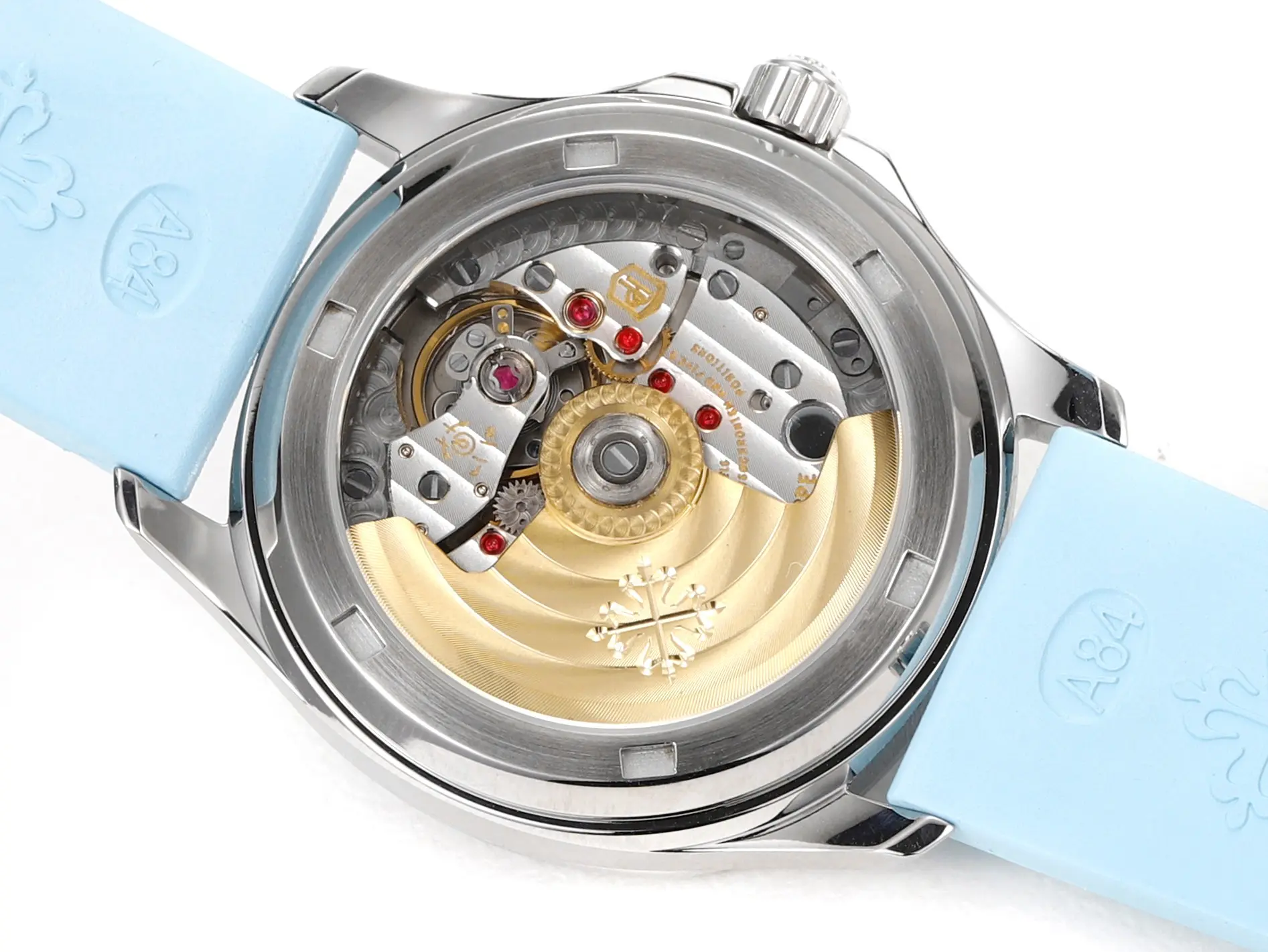 TW Factory Patek Philippe Aquanaut Mechanical Watch Blue Rubber – Premium Super Clone Replica - 图片 6