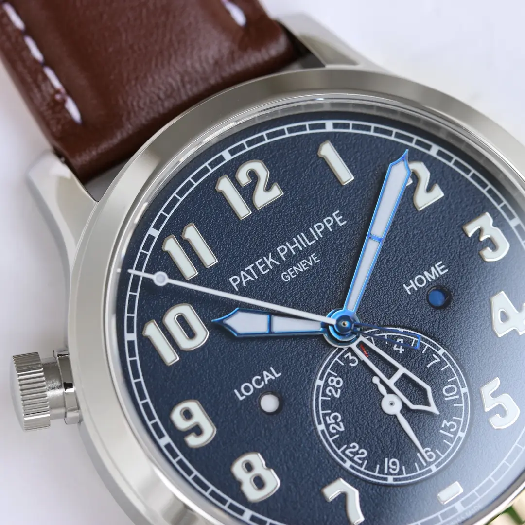 TW Factory Patek Philippe Calatrava 5524 Blue Dial Super Clone Replica Watch - 图片 4