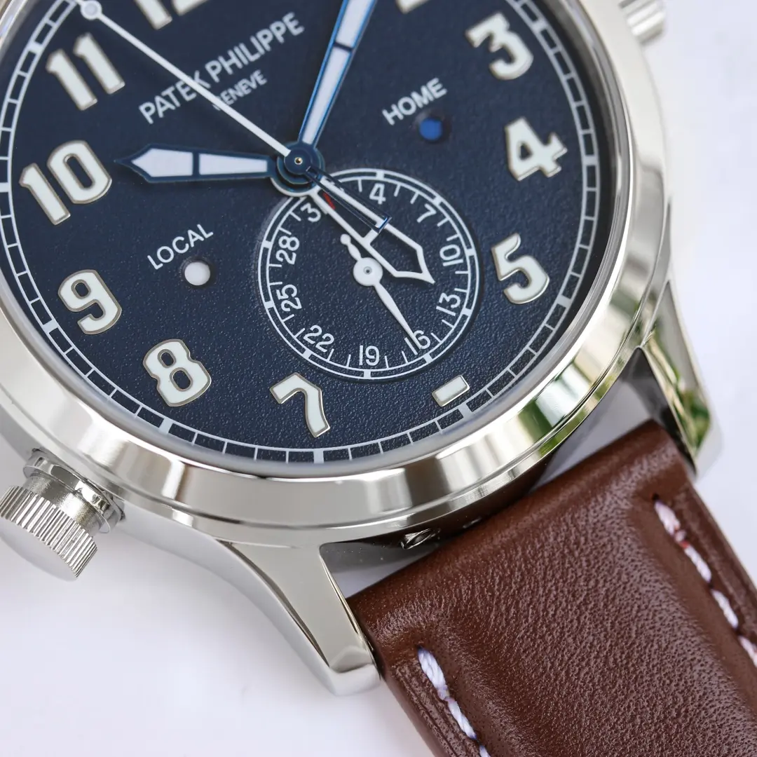 TW Factory Patek Philippe Calatrava 5524 Blue Dial Super Clone Replica Watch - 图片 5