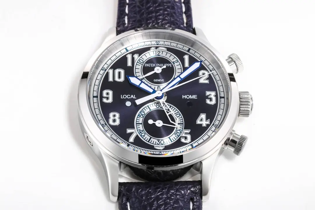 TW Factory Patek Philippe Complications 5924G Blue Leather Super Clone Replica Watch - 图片 3