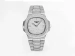 TW Factory Patek Philippe Nautilus 5719/10G Platinum Super Clone Replica Watch