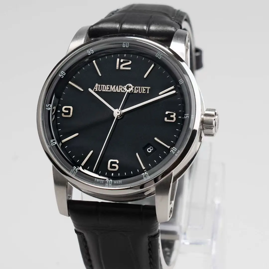 TWA Factory Audemars Piguet Code 11.59 White Dial Brown Leather – Premium Super Clone Watch Replica - 图片 3