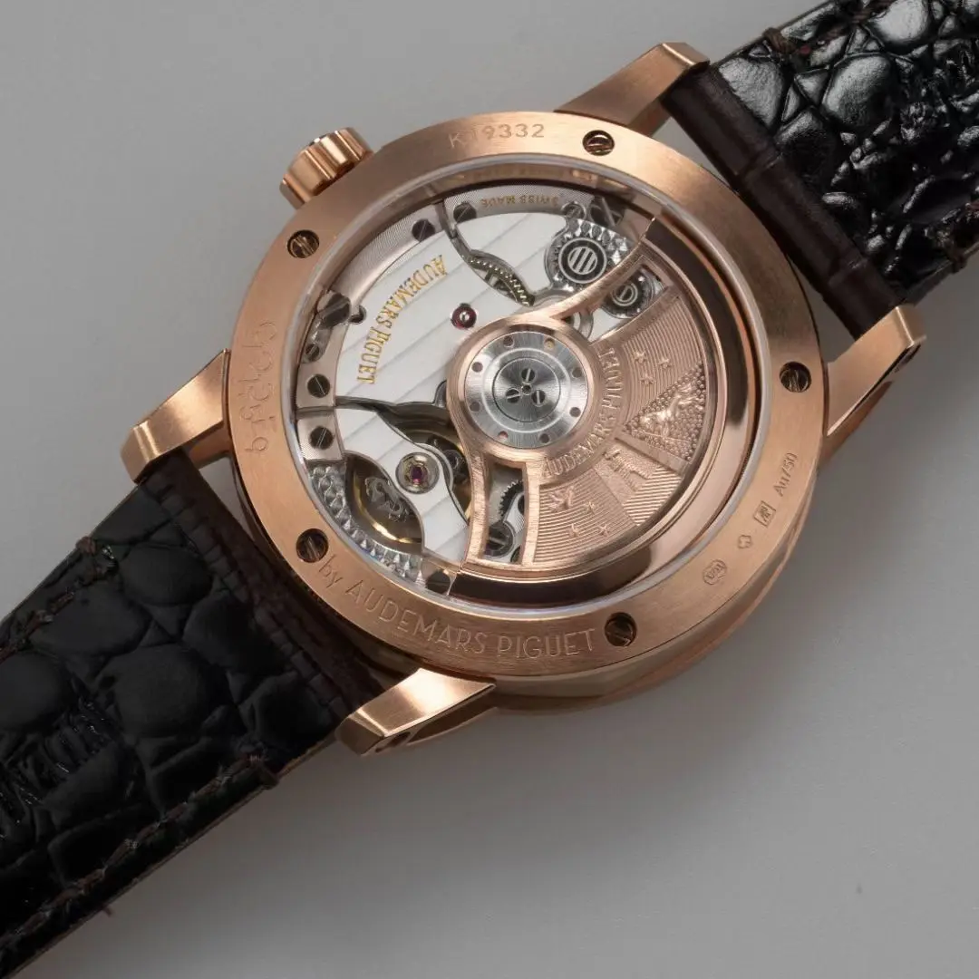 TWA Factory Audemars Piguet Code 11.59 White Dial Brown Leather – Premium Super Clone Watch Replica - 图片 8