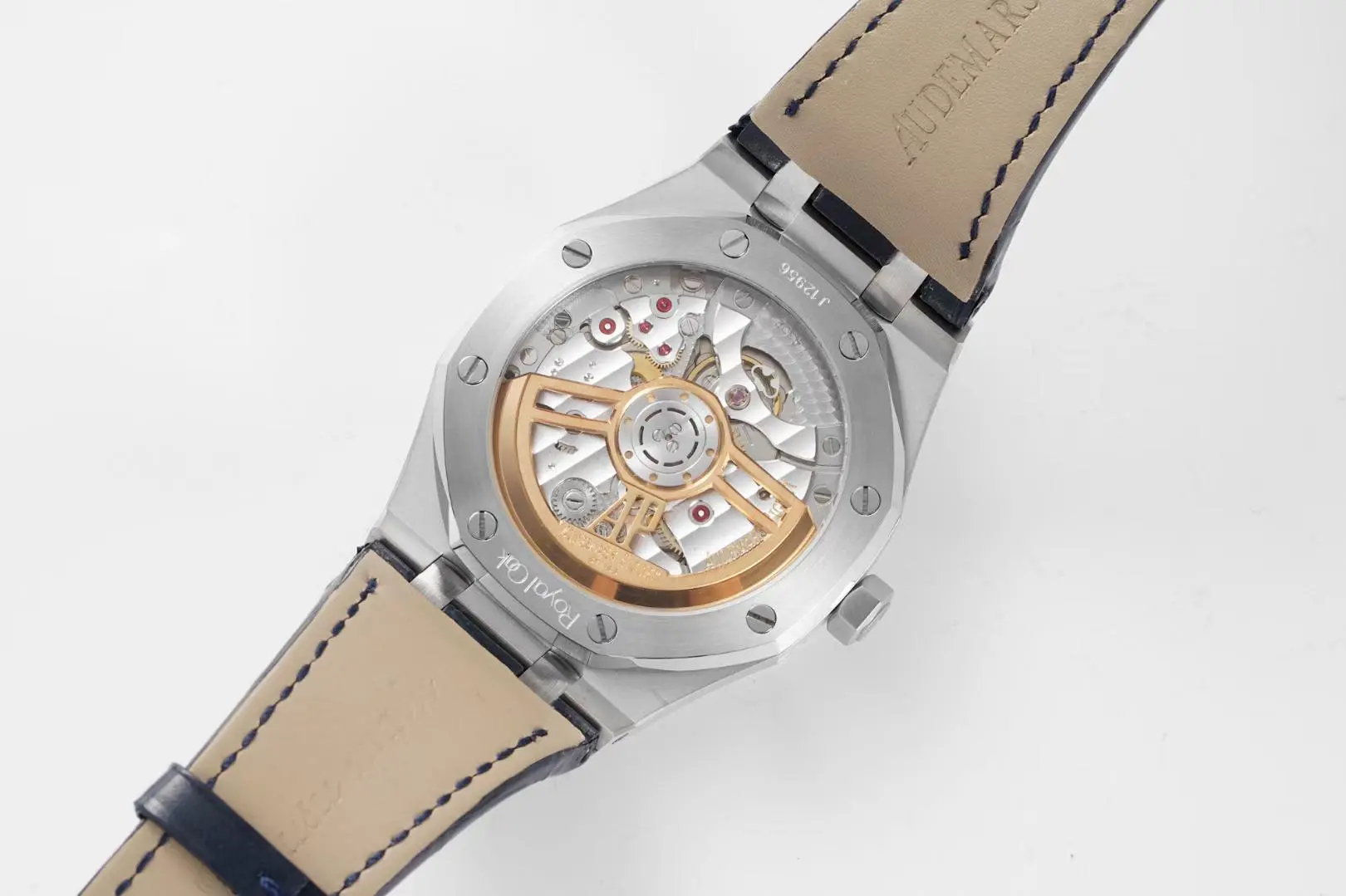 TWA Factory Audemars Piguet Royal Oak 15500 Blue Leather Super Clone Watch - 图片 9