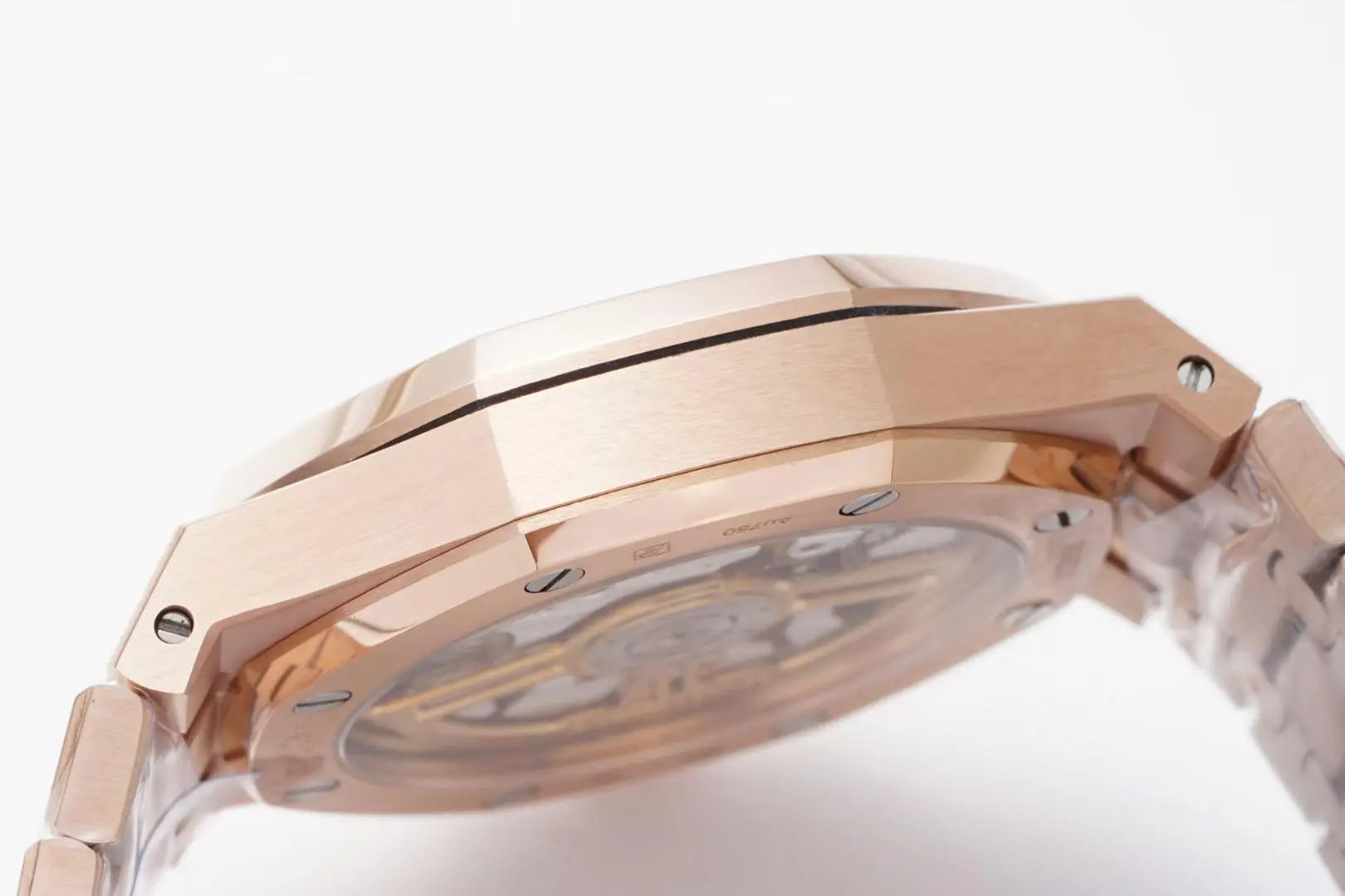 TWA Factory Audemars Piguet Royal Oak 15500 Rose Gold Black Dial Super Clone Watch - 图片 7