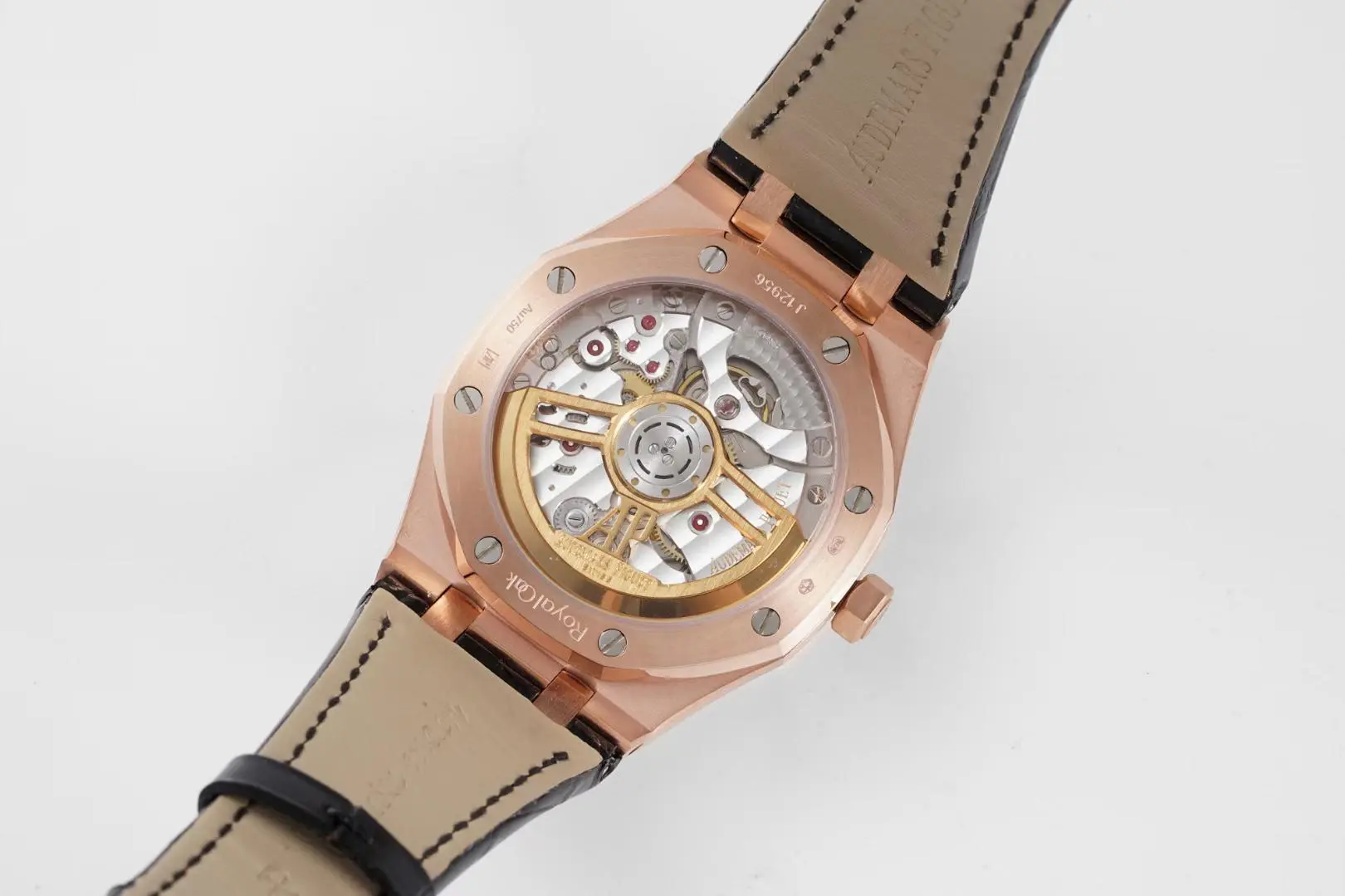 TWA Factory Audemars Piguet Royal Oak 15500 Rose Gold Black Super Clone Watch - 图片 9