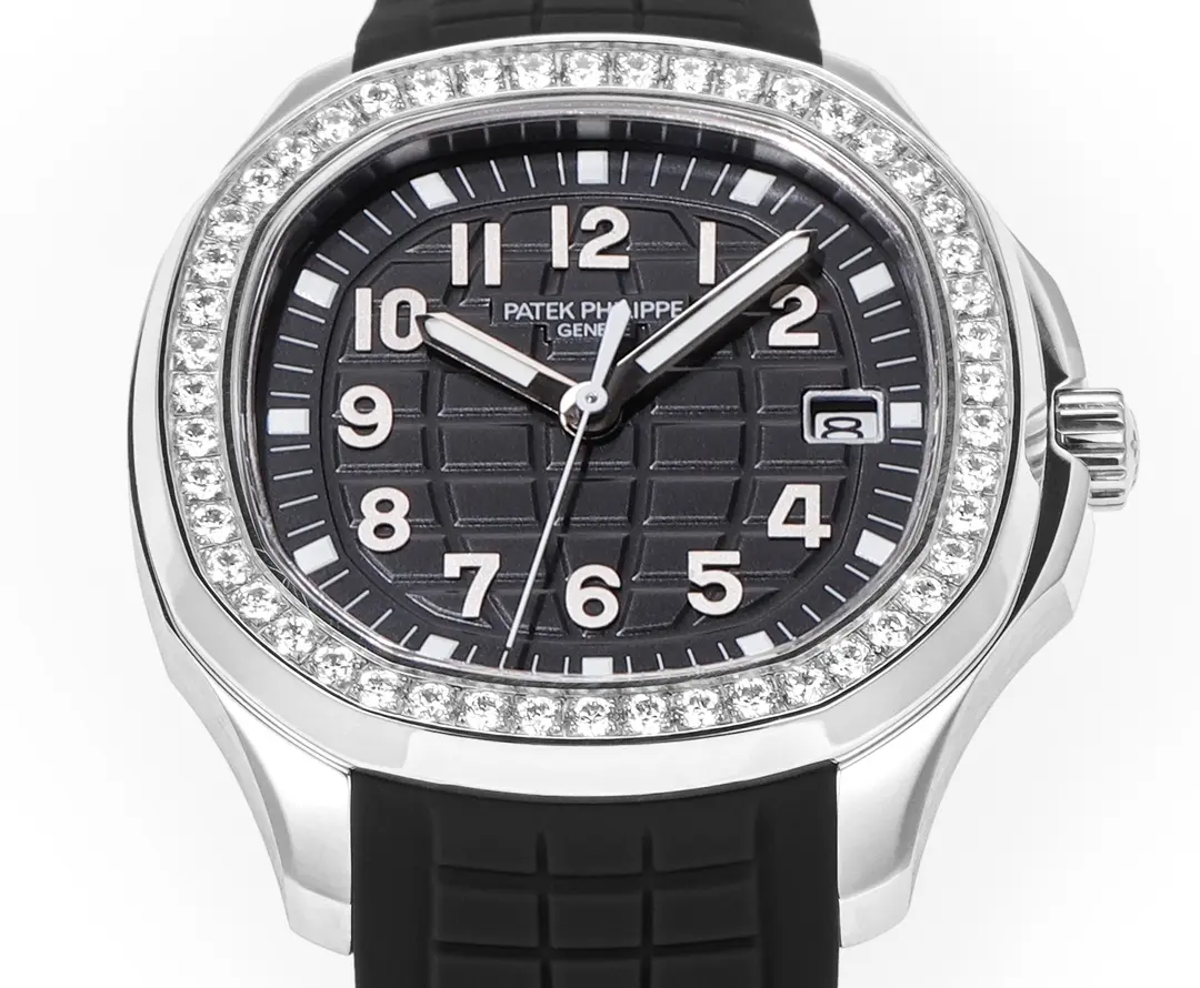 TWA Factory Patek Philippe Aquanaut Luce 5268 Black Rubber Super Clone Replica Watch - 图片 4