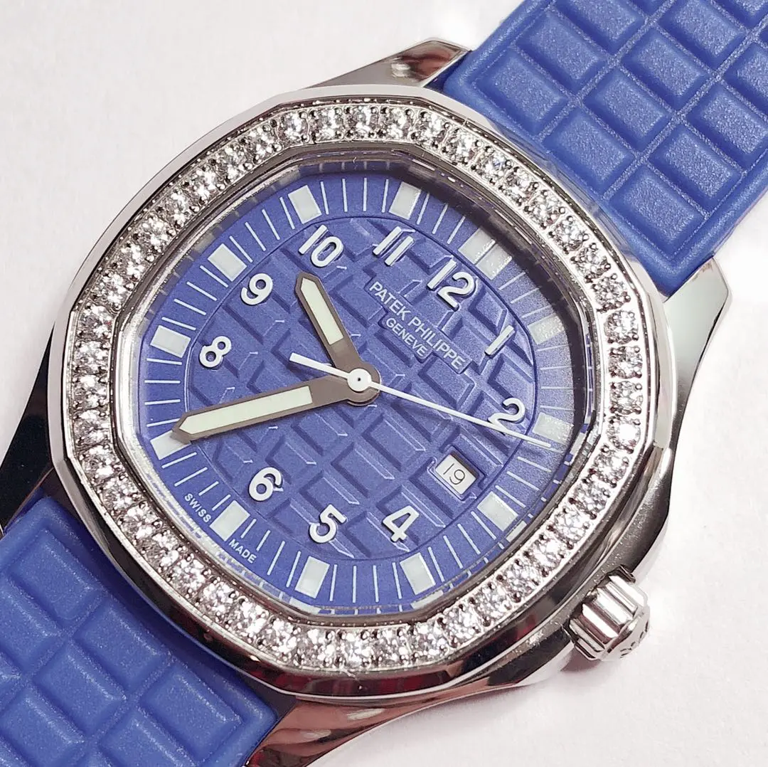 TWA Factory Patek Philippe Aquanaut Quartz Blue Super Clone Replica Watch - 图片 7