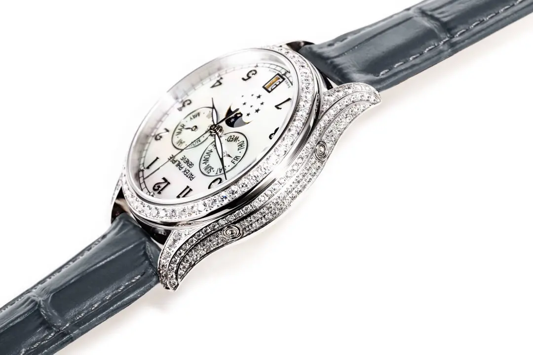 TWA Factory Patek Philippe Complications 4947R White Dial Leather Super Clone Replica Watch – Premium Replica Watches - 图片 6