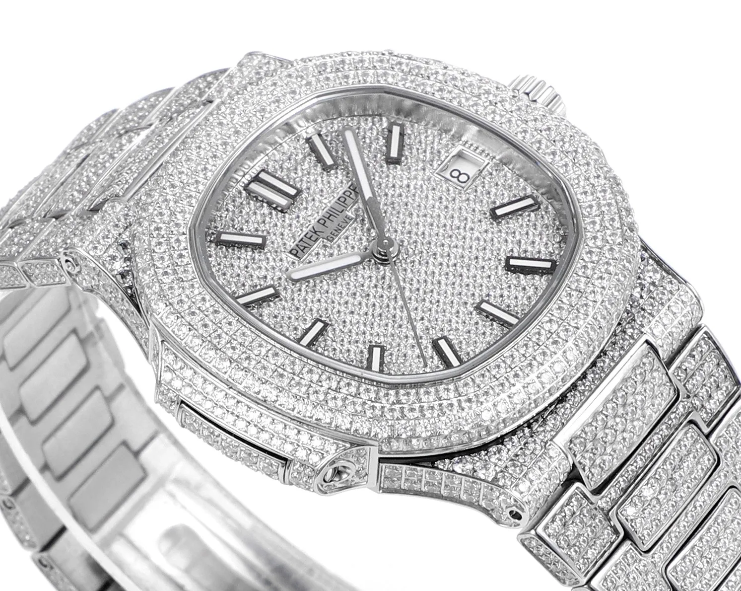 TWA Factory Patek Philippe Nautilus 5719 Platinum Super Clone Replica Watch - 图片 3