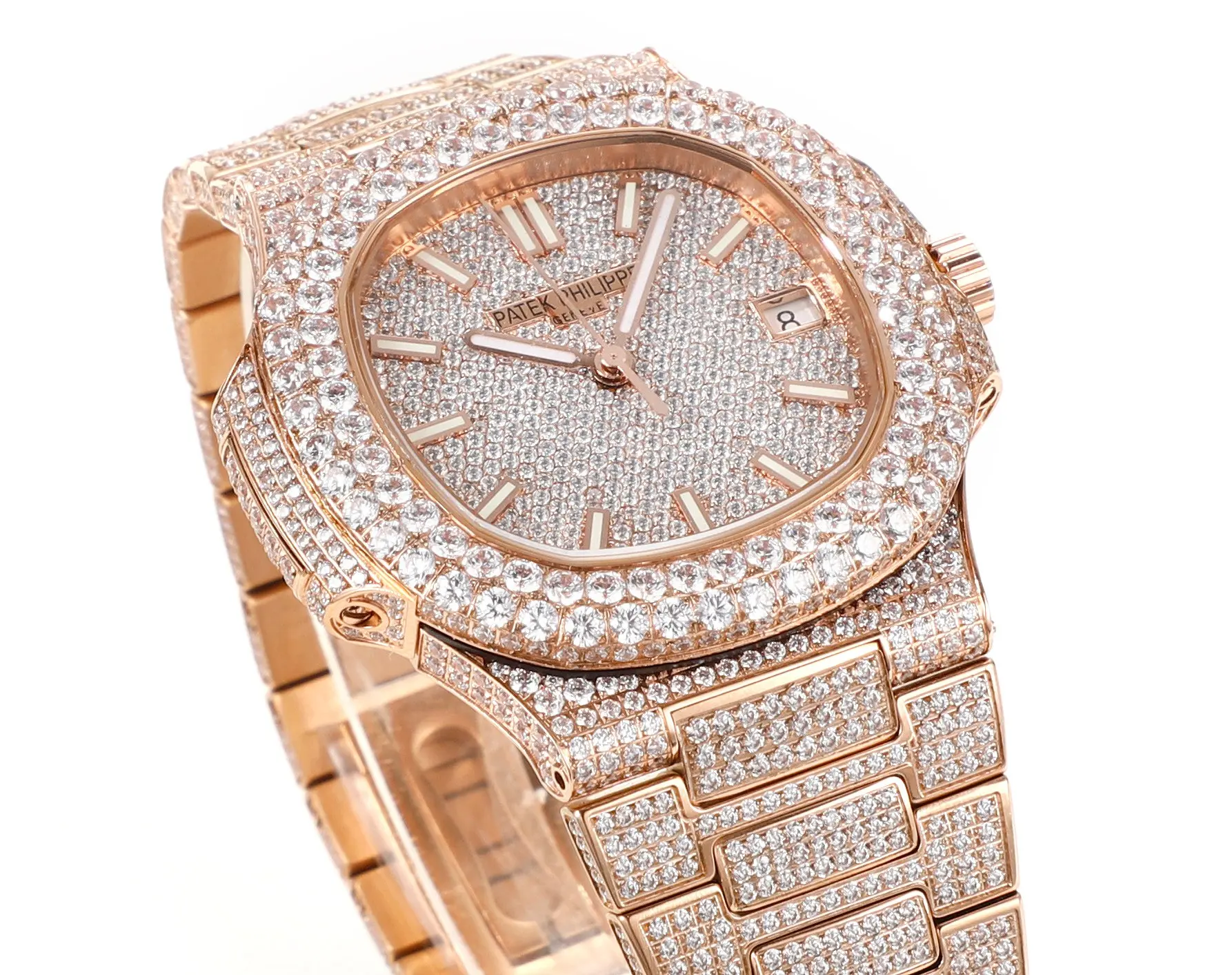 TWA Factory Patek Philippe Nautilus 5719 White Gold Super Clone Replica Watch - 图片 3