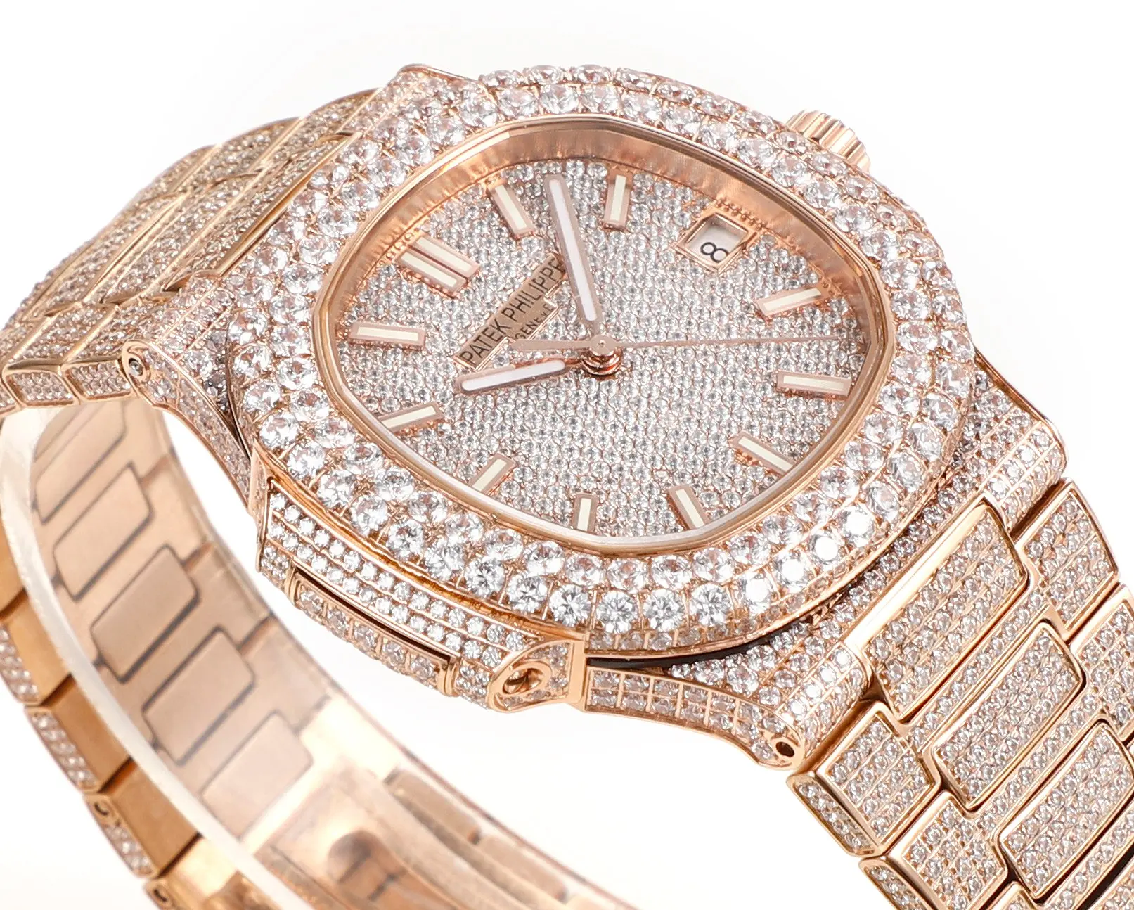 TWA Factory Patek Philippe Nautilus 5719 White Gold Super Clone Replica Watch - 图片 4