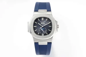 TWA Factory Patek Philippe Nautilus 5726/1A Blue Rubber Super Clone Replica Watch