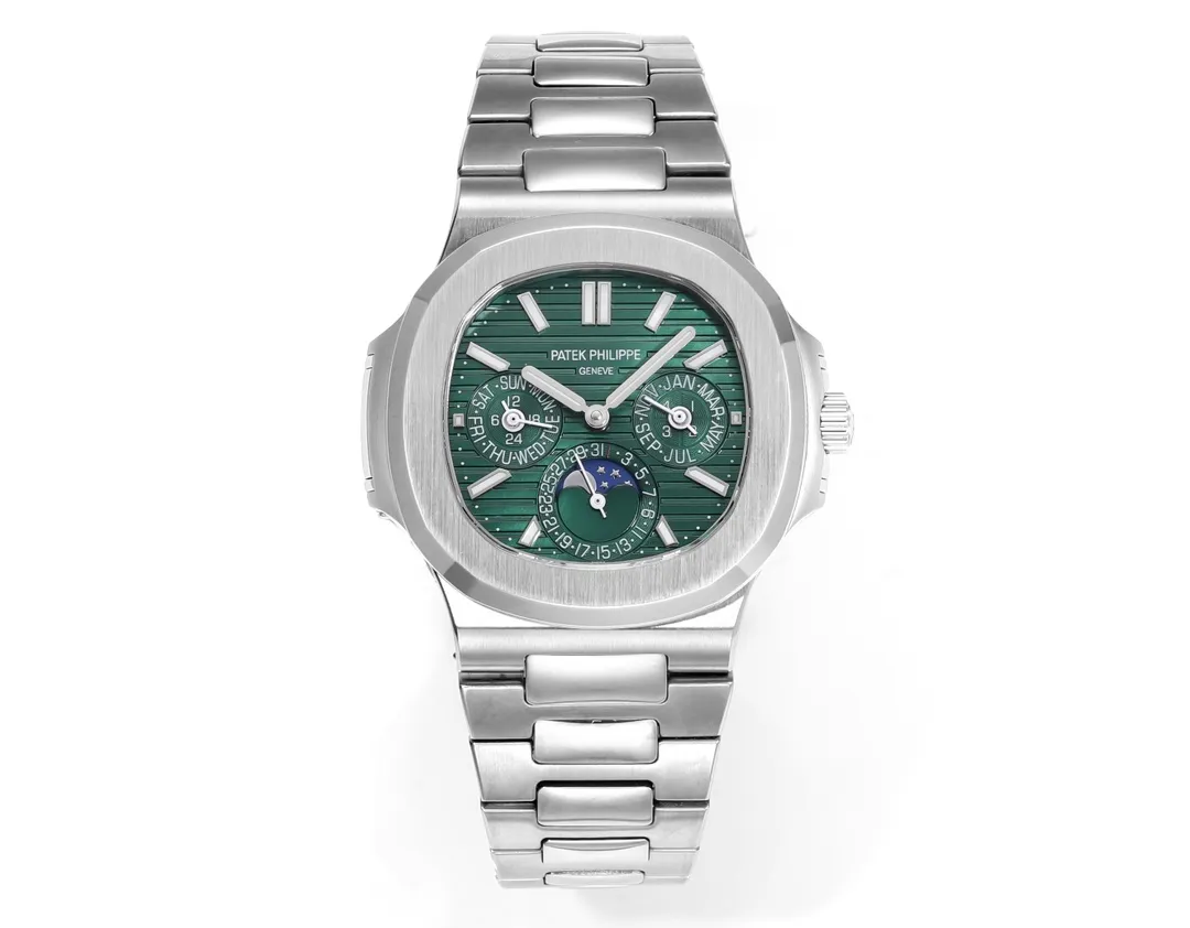 TWA Factory Patek Philippe Nautilus 5740 Green Perpetual Super Clone Watch