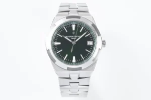 TWA Factory Vacheron Constantin Overseas 4500V Series – 41mm Stainless Steel Watch with Green Dial and Steel Bracelet – Best Super Clone Watch