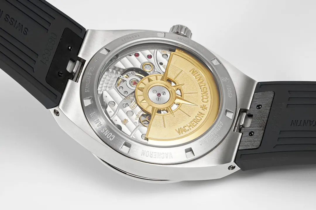 TWA Factory Vacheron Constantin Overseas 4500V Series – Black Dial, Rubber Strap, Luxury Steel Super Clone Watch – Best Replica Quality - 图片 9