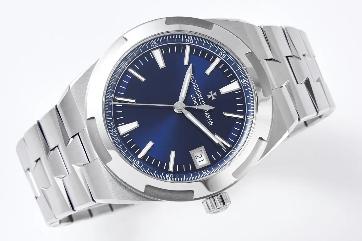 TWA Factory Vacheron Constantin Overseas 4500V Series – Blue Dial, Stainless Steel Super Clone Watch, Best Replica, 41mm - 图片 6