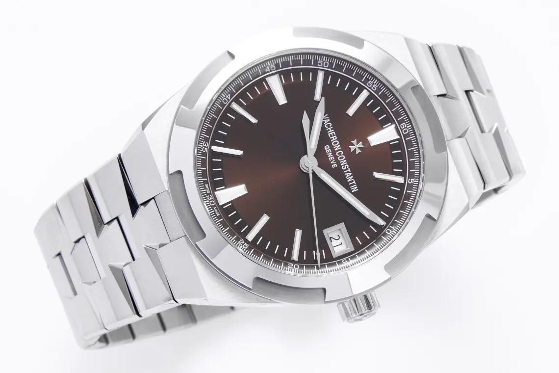 TWA Factory Vacheron Constantin Overseas 4500V Series – Brown Dial, Stainless Steel Bracelet, Luxury Automatic Super Clone Watch – Best Replica Quality - 图片 4