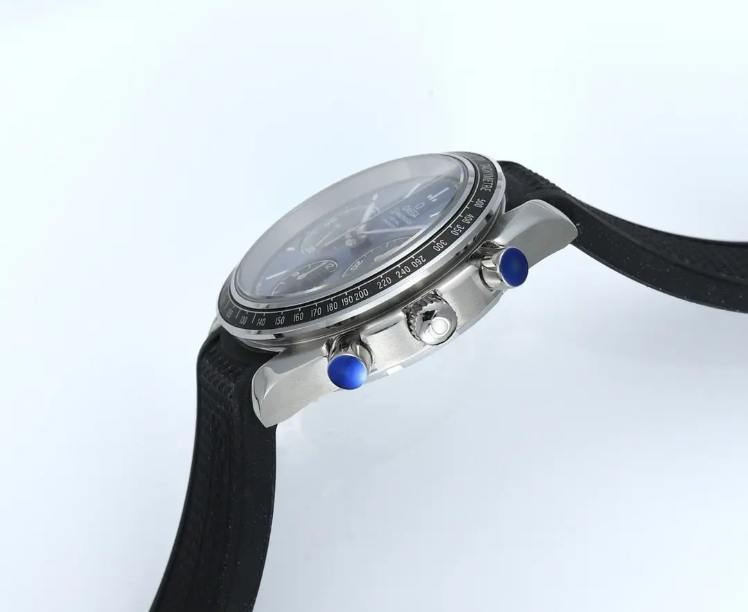 UR Factory OMEGA Speedmaster 326.32.40.50.06.001 Blue Rubber – Premium VSF Watches - 图片 7