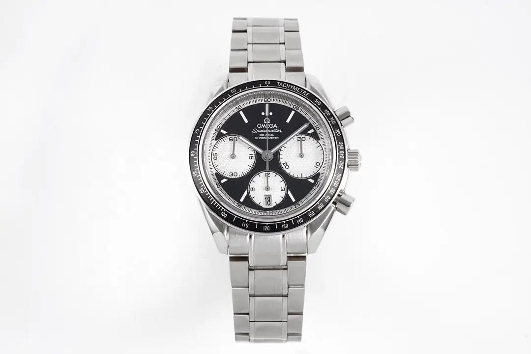 V6 Factory OMEGA Speedmaster 326.32.40.50.06.001 VSF Black White Watch