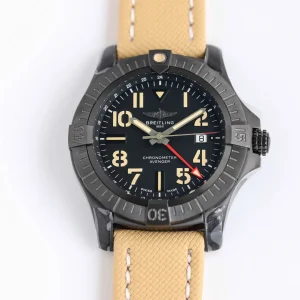 V7 Factory Breitling Avenger GMT 45 Night Mission Black – Super Clone Watch