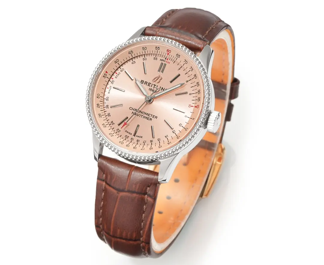 V7 Factory Breitling Navitimer Automatic Brown Leather – Super Clone Watch Masterpiece - 图片 2
