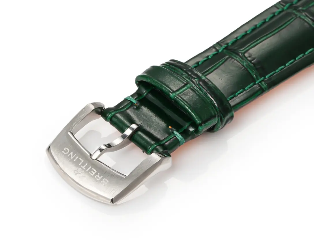 V7 Factory Breitling Navitimer Automatic Green Leather – Super Clone Watch - 图片 8